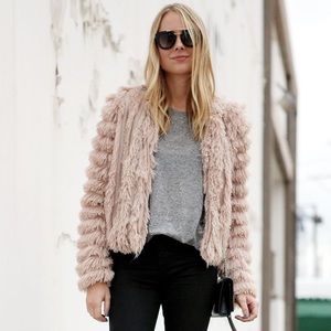 Greylin Faux Fur Jacket